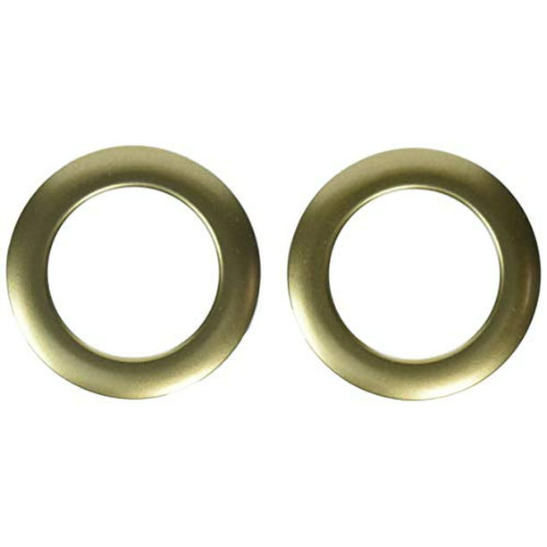 New 8 Count 1 Antique Gold Curtain Grommets 1-Inch